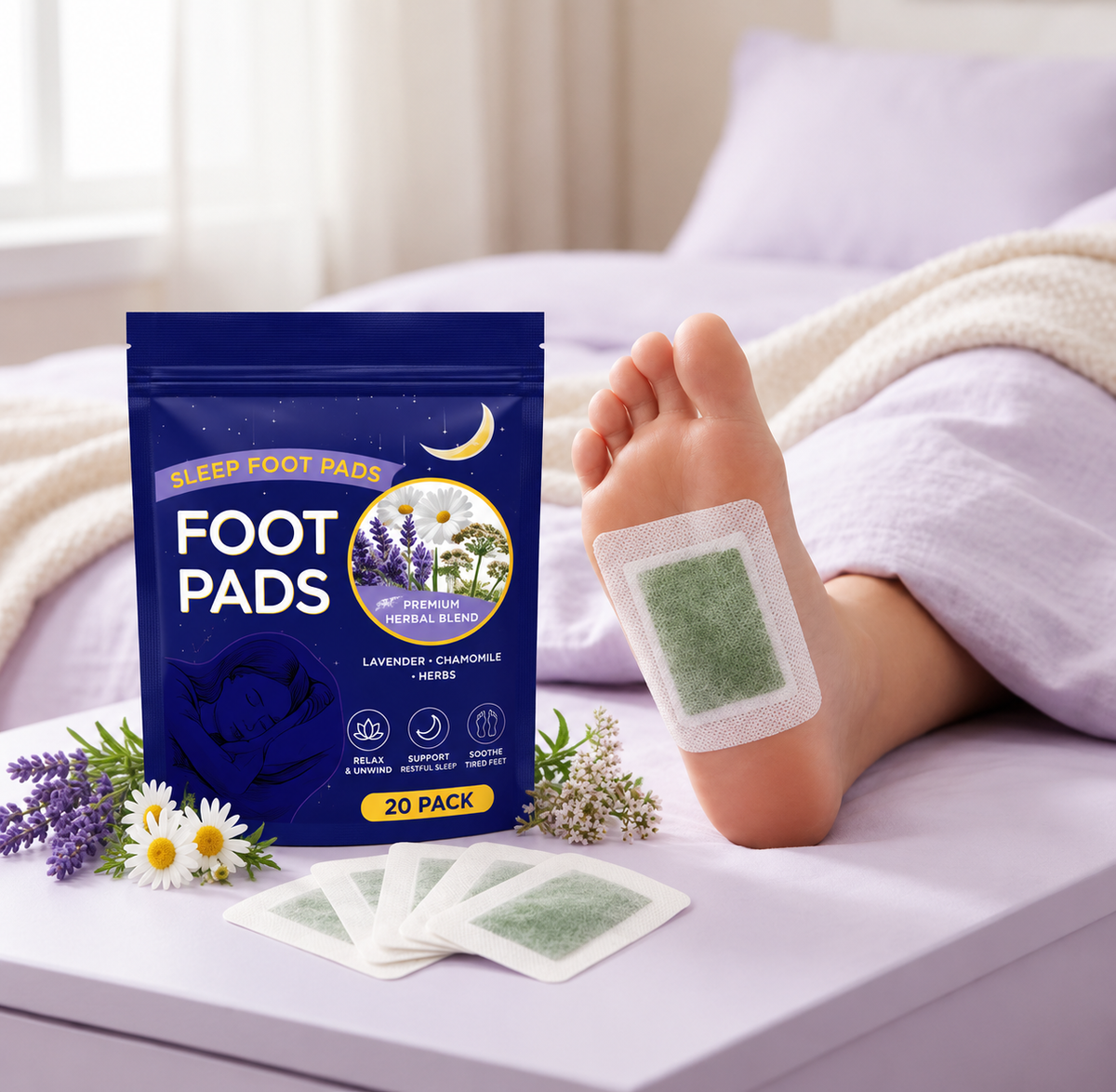 Goodnight Relaxation Foot Pads