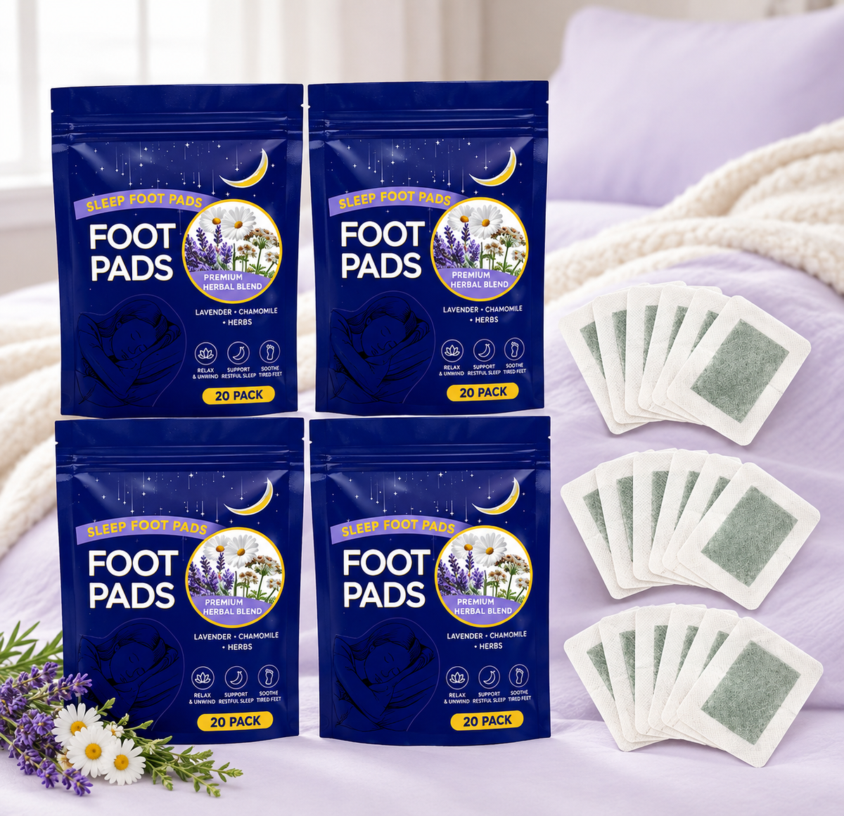 Goodnight Relaxation Foot Pads