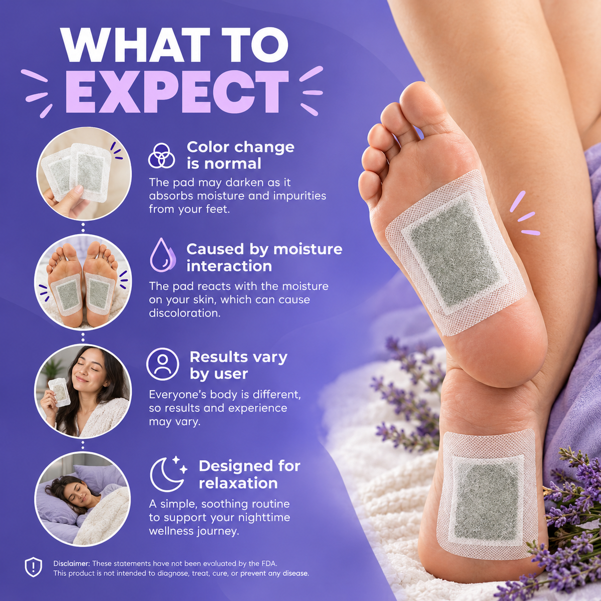 Goodnight Relaxation Foot Pads