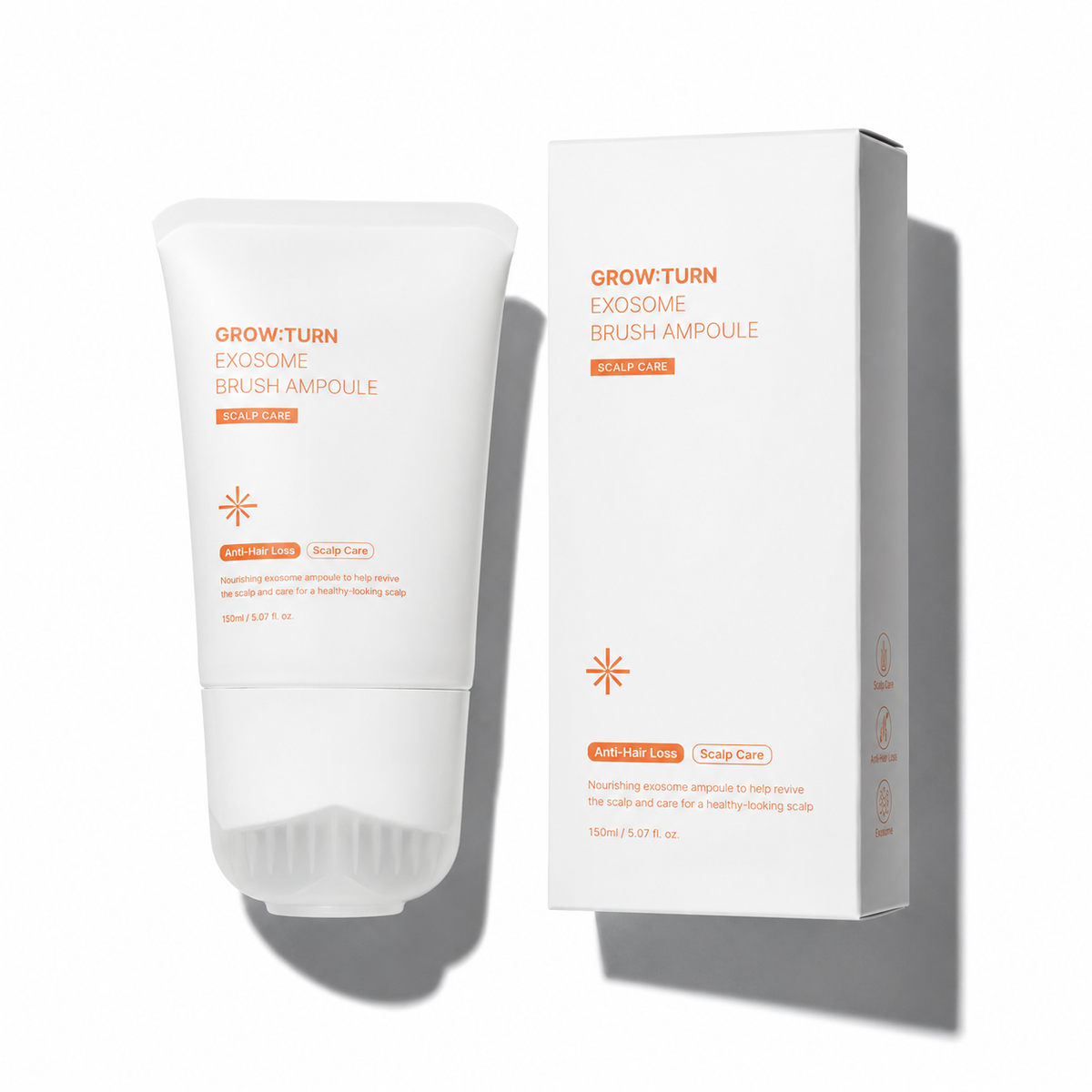 Exosome Hair Growth Serum with Built-In Brush